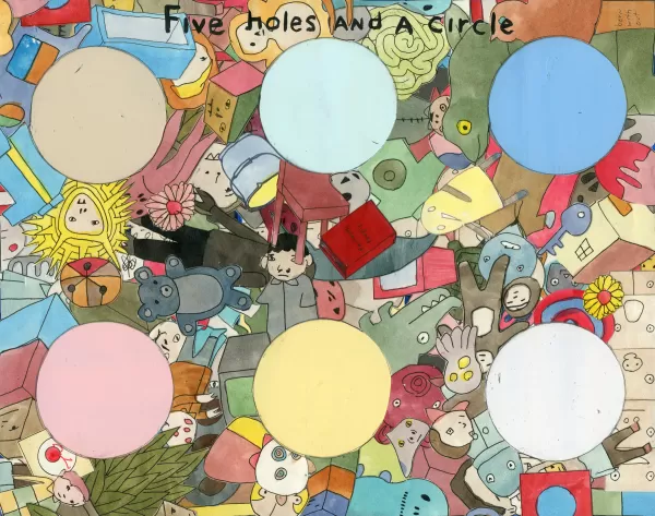 Fives Holes and a Circle