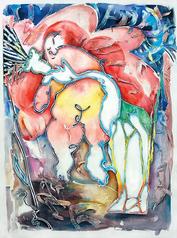 Beth Frey, Self-portrait as an attempt (ad infinitum)