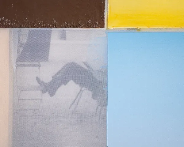 Paul Hardy, Sitting. Reading. - Détail