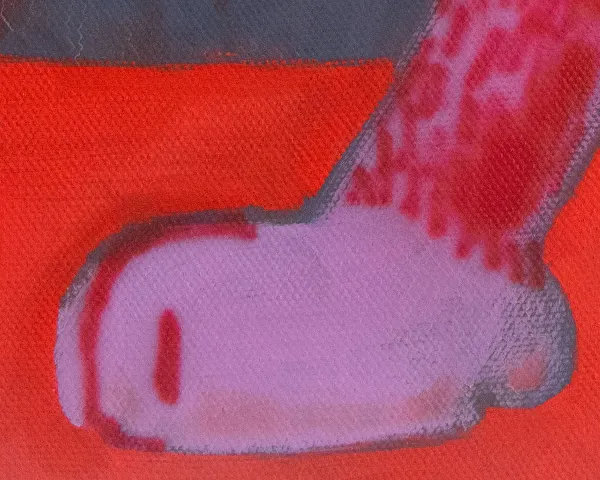Malik McKoy, dog - Détail